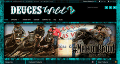 Desktop Screenshot of deuceswildtack.com